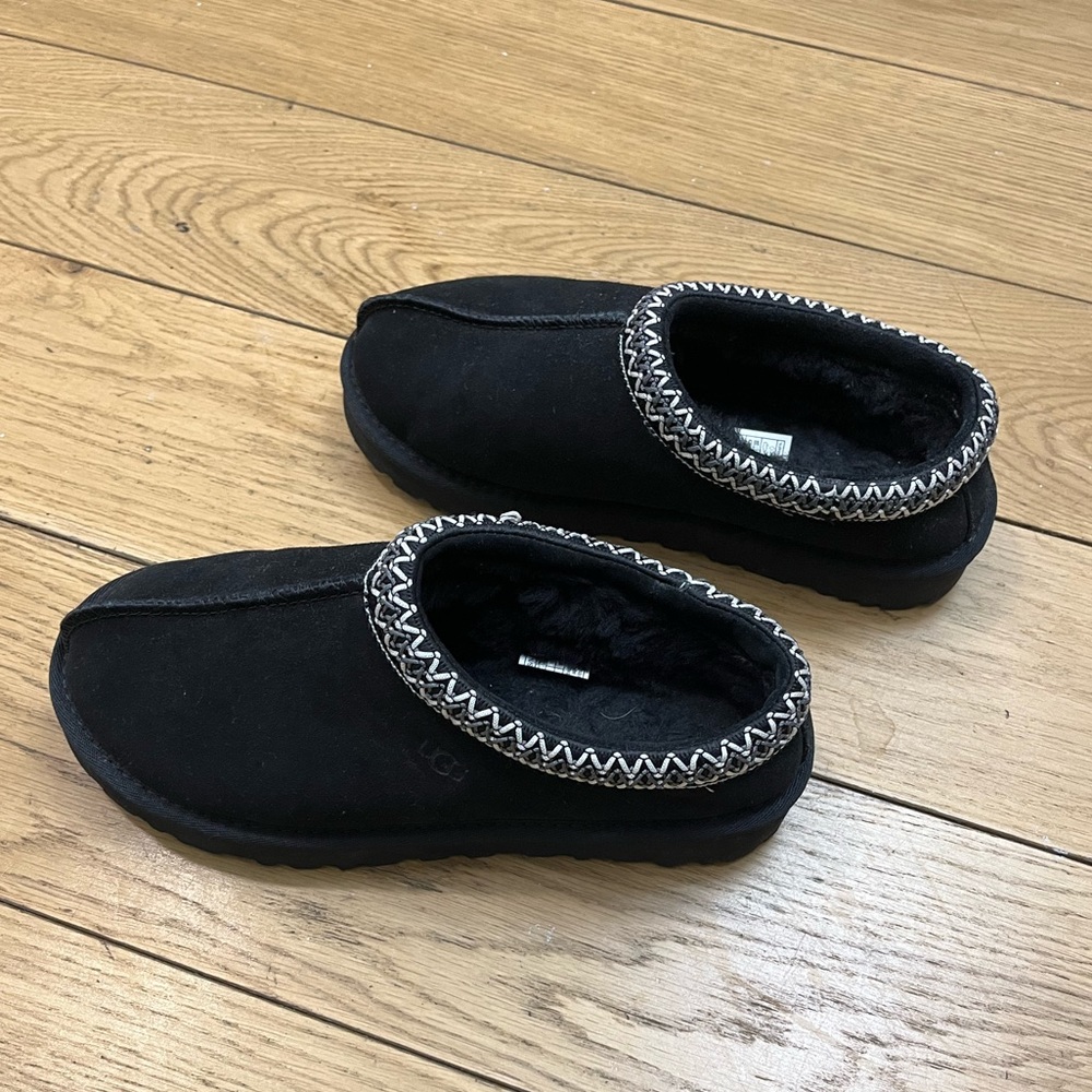 Ugg black Tasman slippers 8